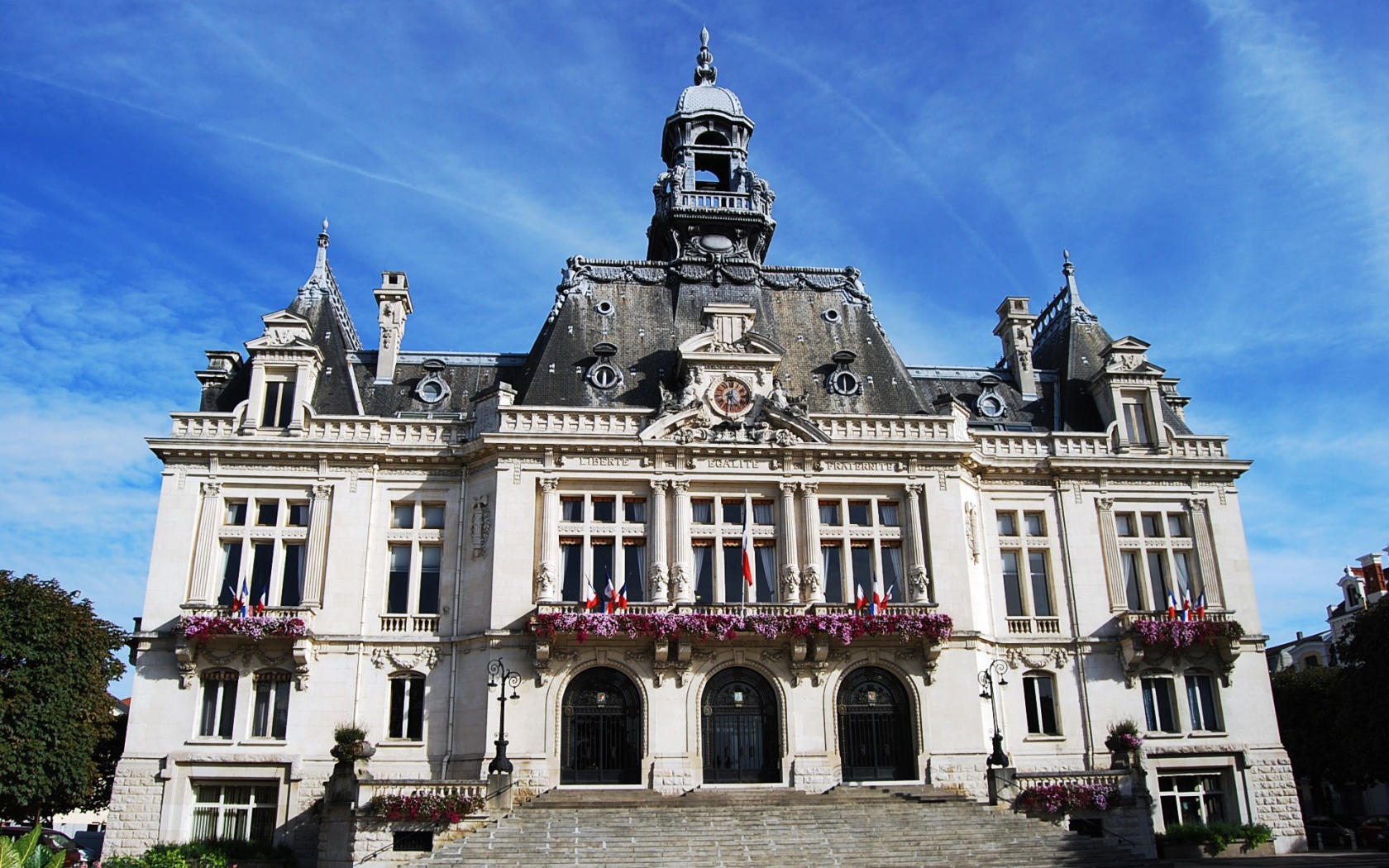 Сити холл в городе Виши, Франция