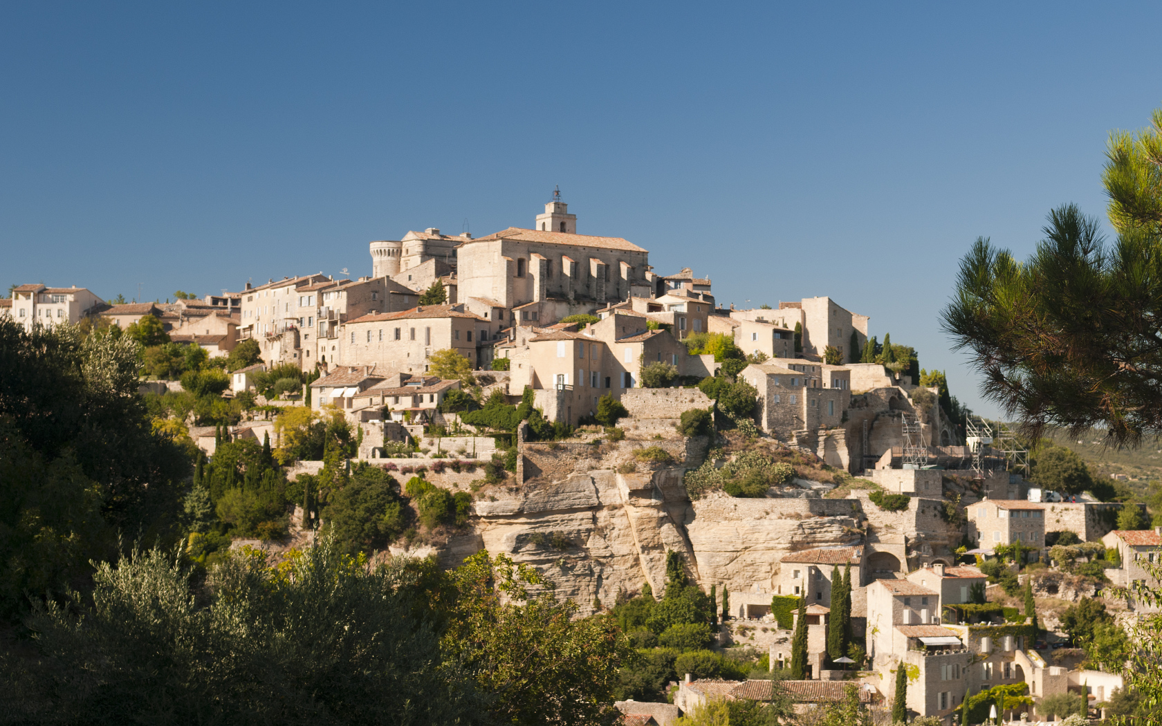 Город в Провансе, Франция