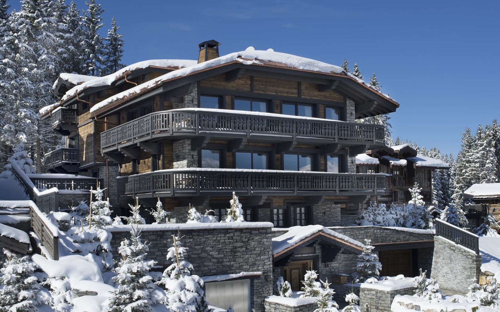 Дом на горнолыжном курорте Куршевель, Франция