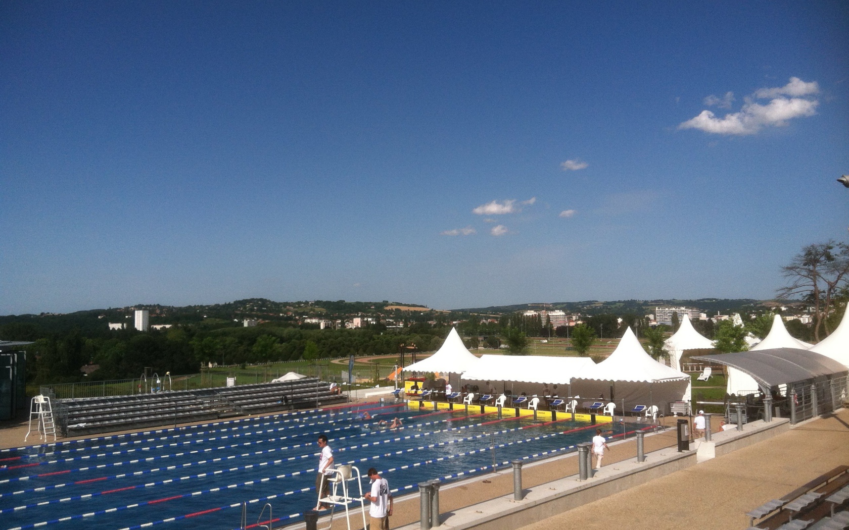 Олимпийский бассейн в городе Виши, Франция