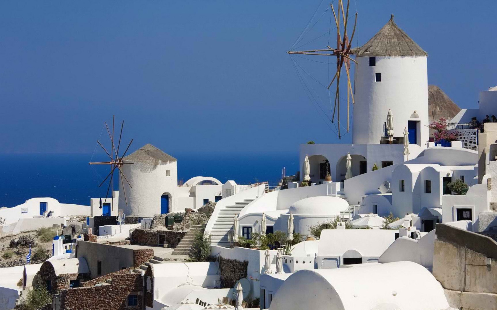 Санторини в Греции