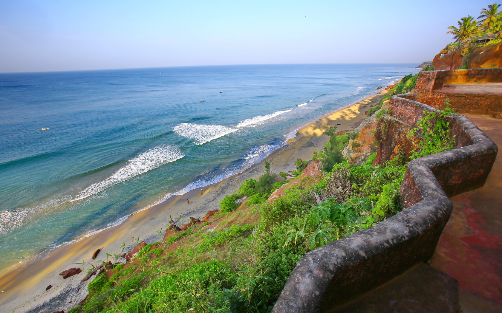 Прибрежная зона в Варкале