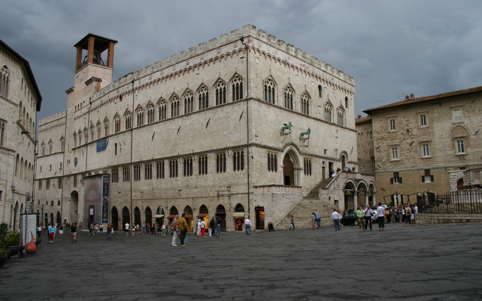 Площадь в Перудже, Италия