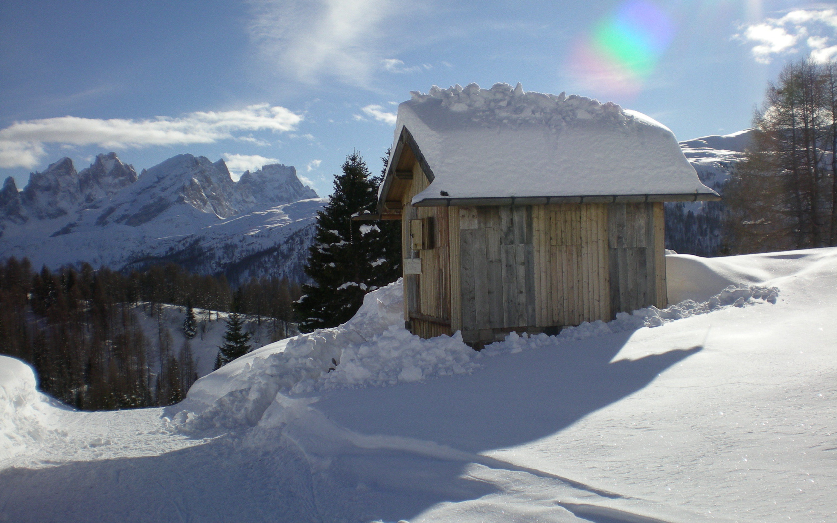 Домик на горнолыжном курорте Валь-Ди-Фасса, Италия