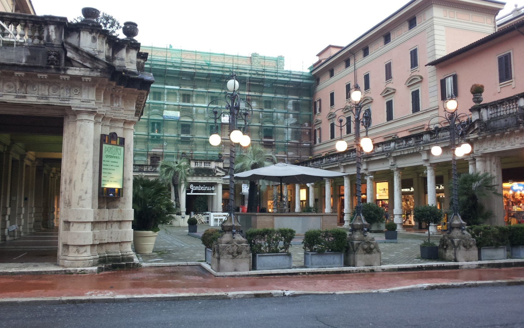 Гостиница на курорте в Монтекатини Терме, Италия