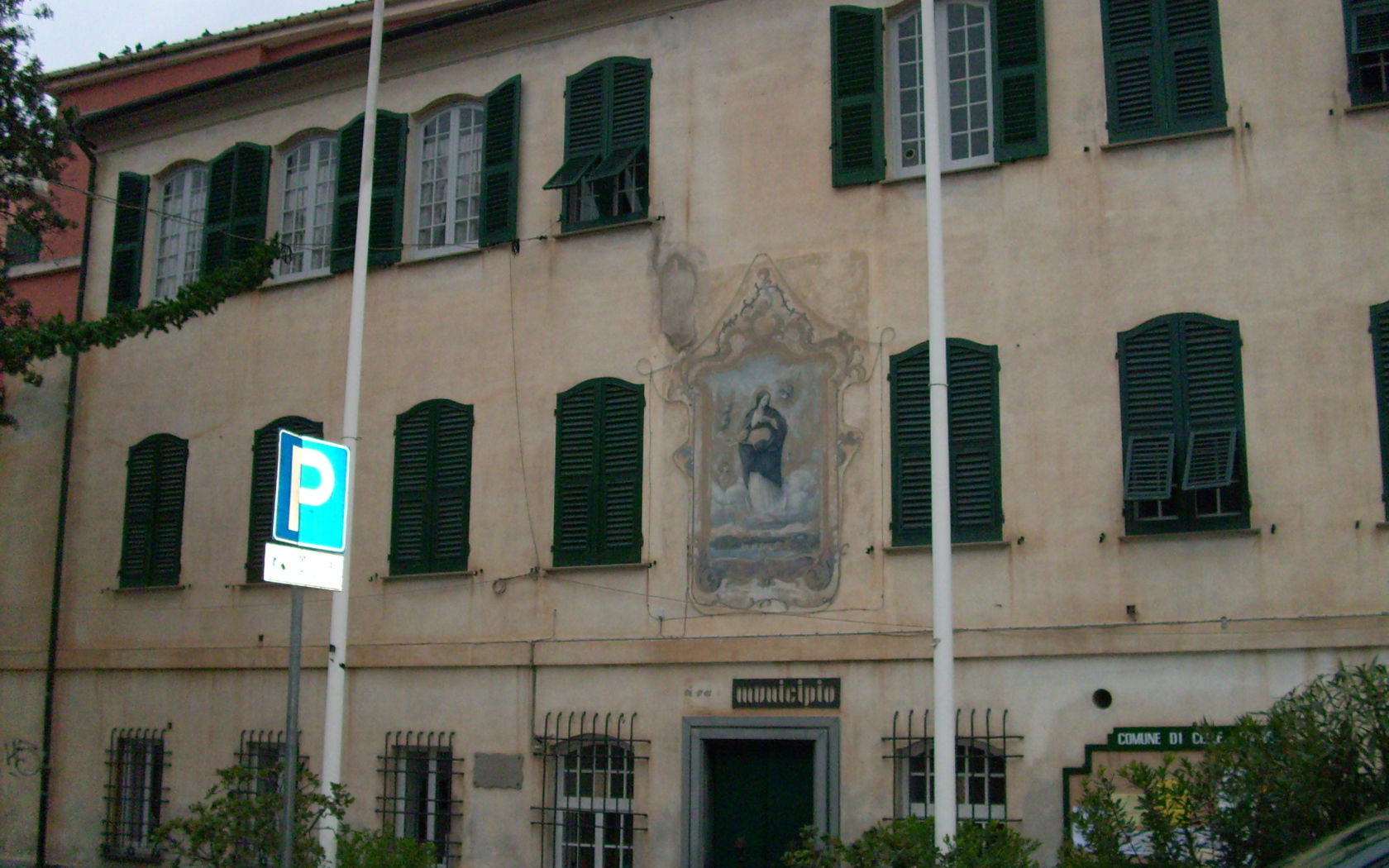 Старинный дом на курорте Челле Лигуре, Италия