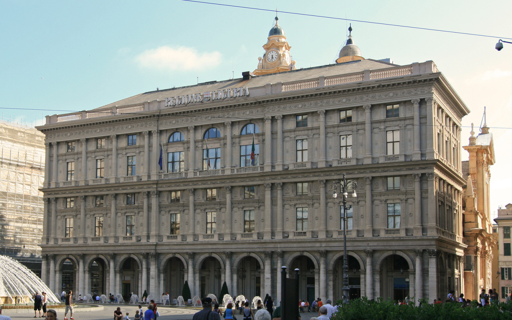 Дворец Реджионе в Лигурии, Италия