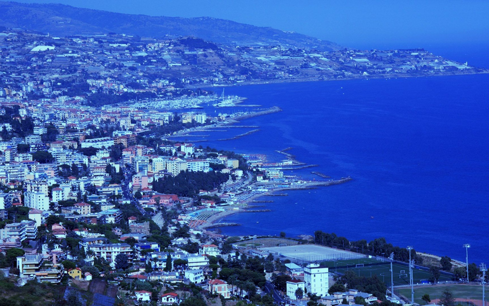 Курорт в Сан Ремо, Италия