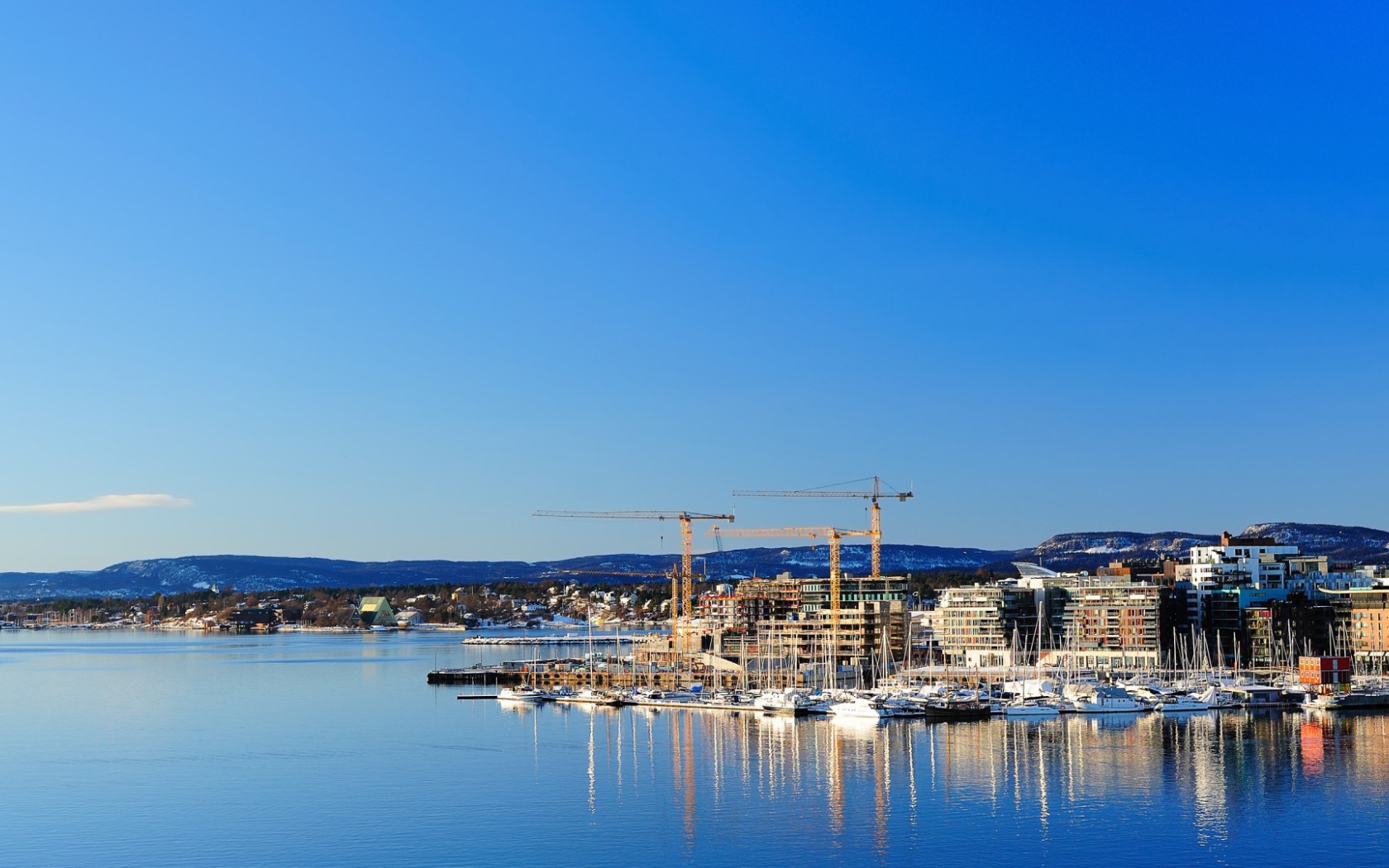 Набережная в Осло