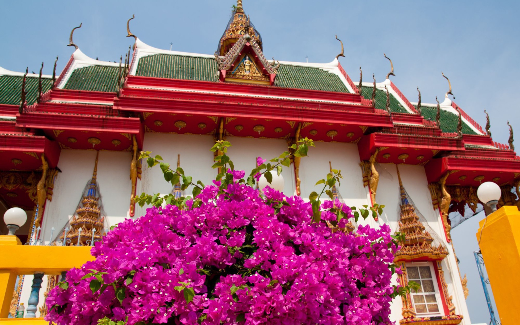 Буддийский храм на курорте Хуа Хин, Таиланд