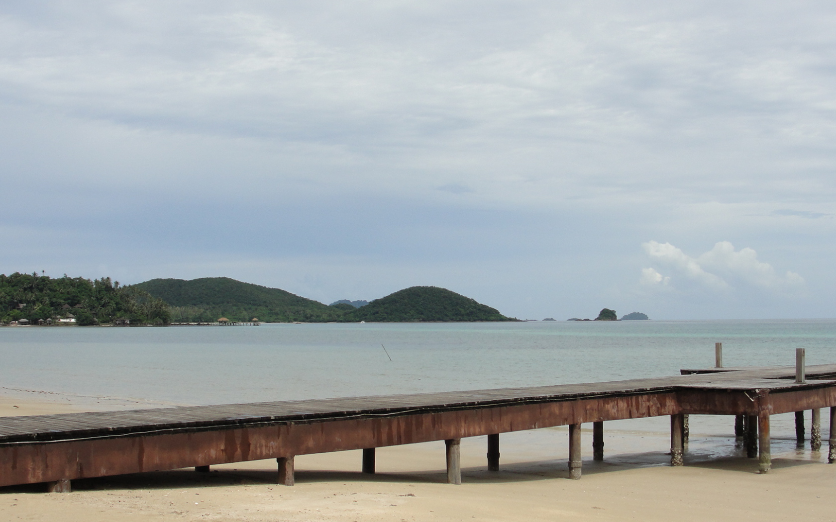Причал на курорте Ча Ам, Таиланд