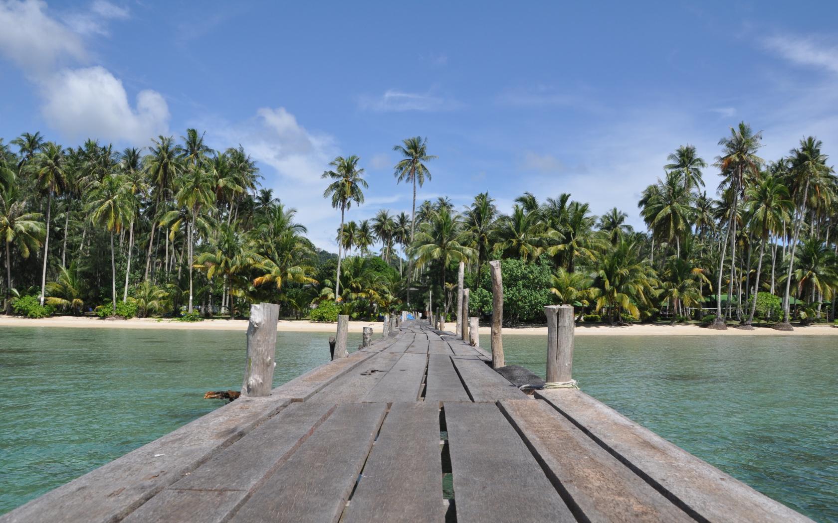 Причал на острове Ко Куд, Таиланд