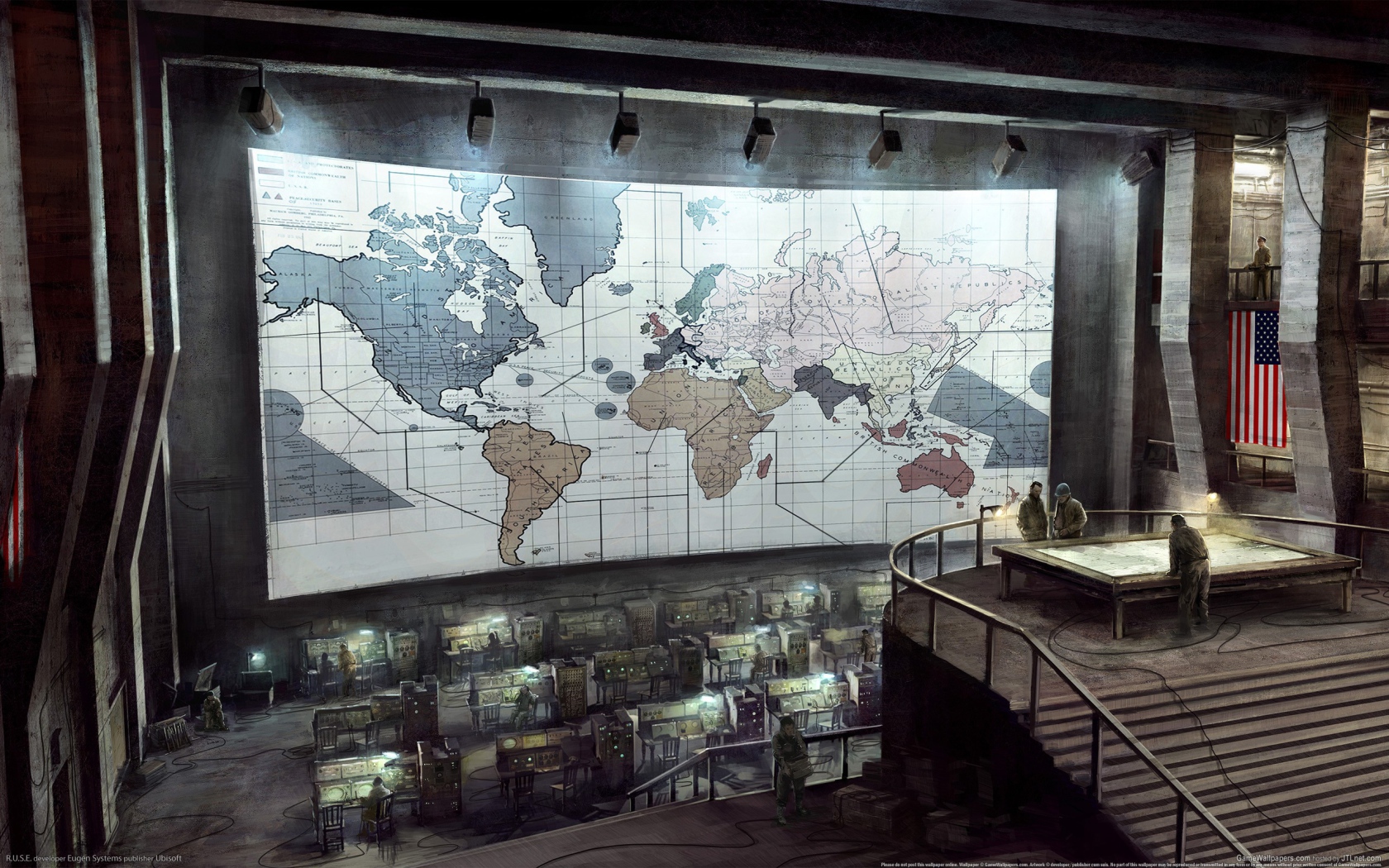 Карта военных действий ВОВ