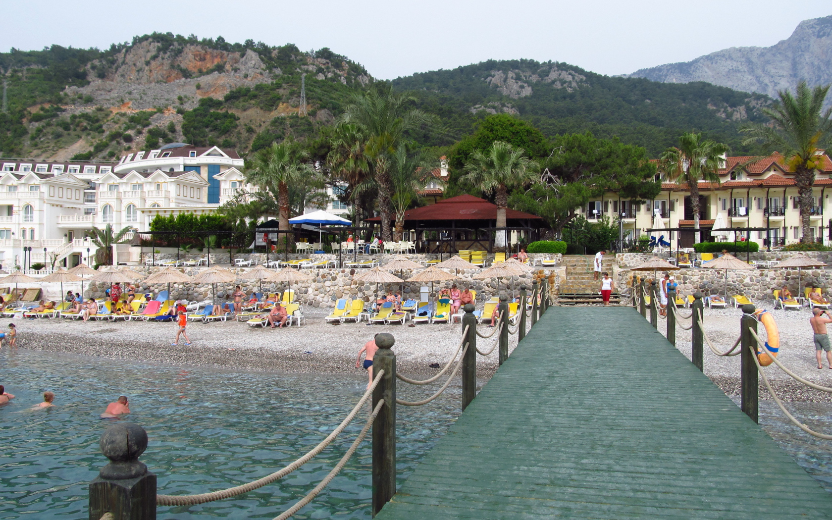 Причал в Кемере, Турция