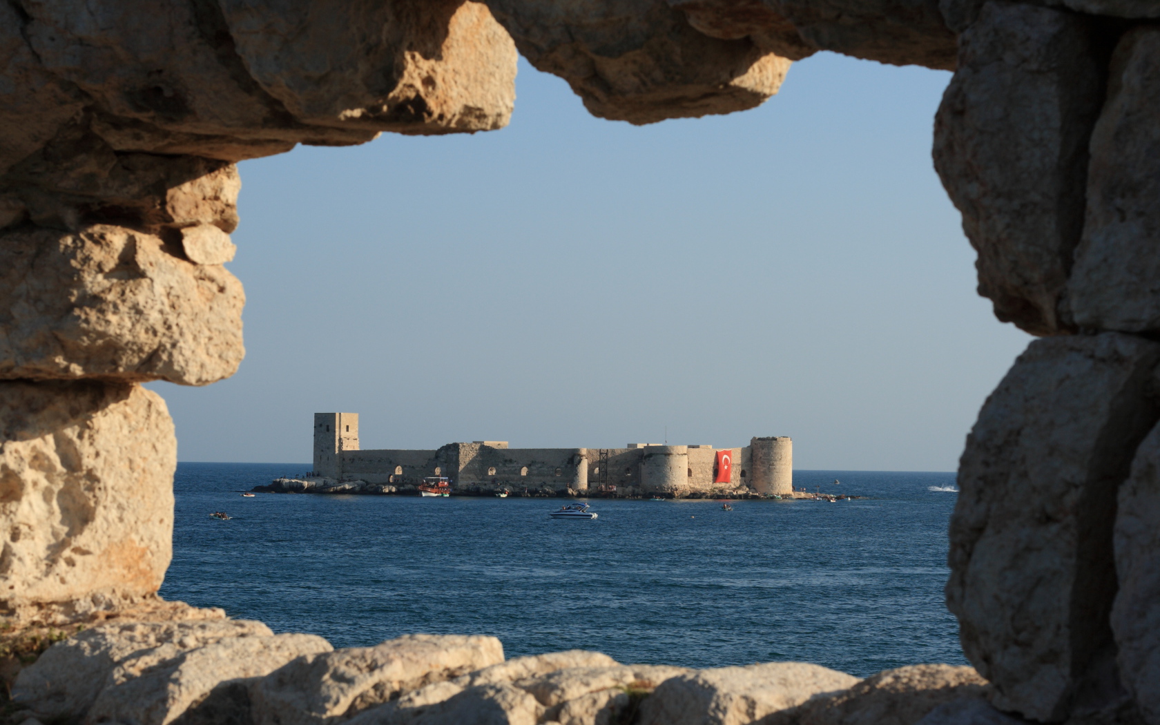 Старинный форт в Мерсине, Турция