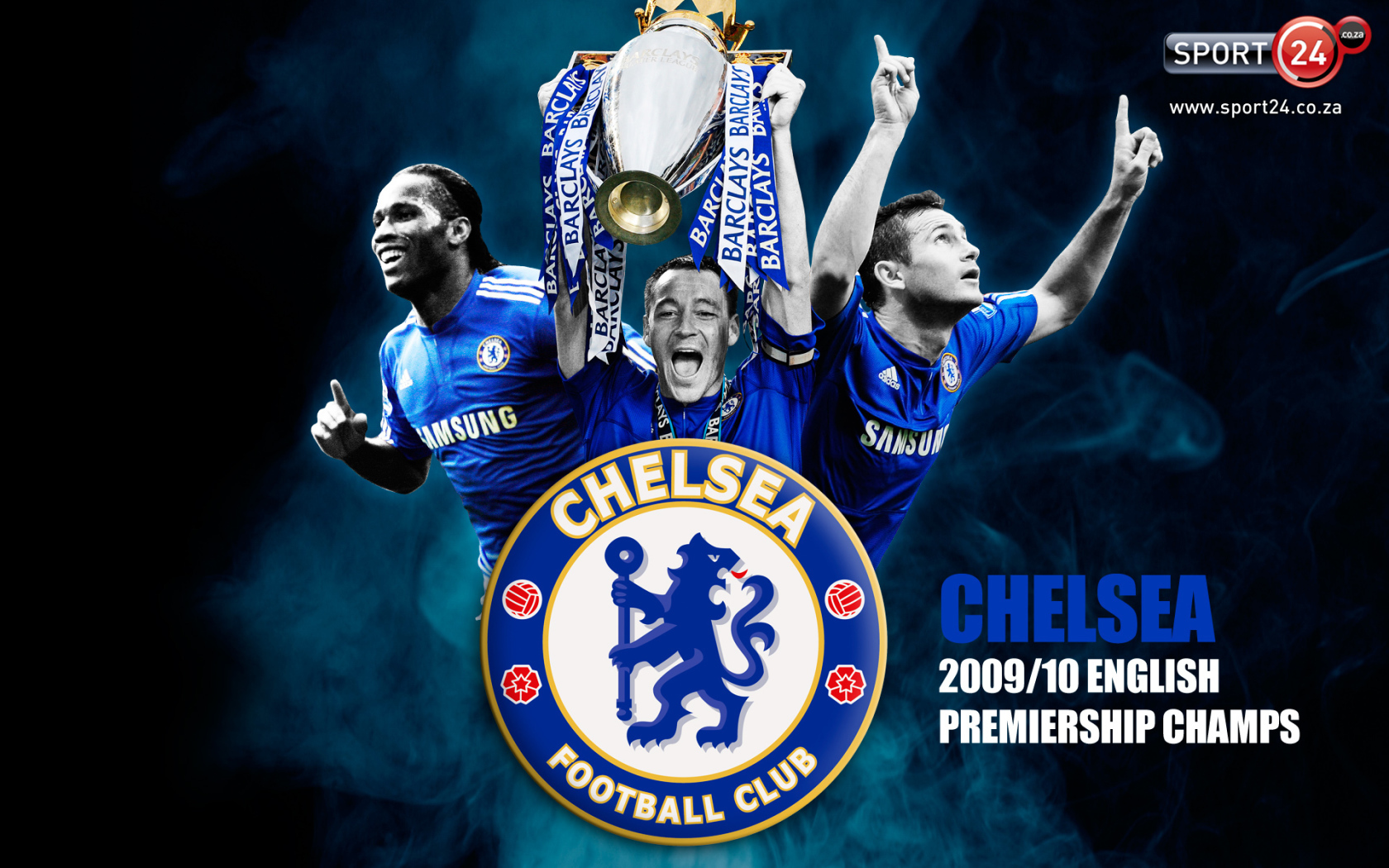 Football club Chelsea won the trophy