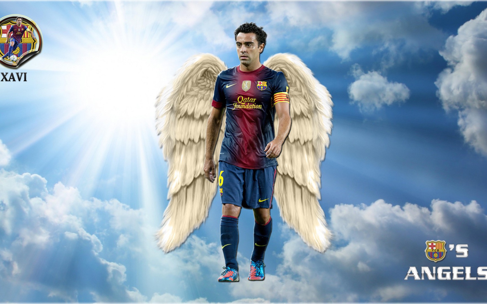 Футболист с крыльями