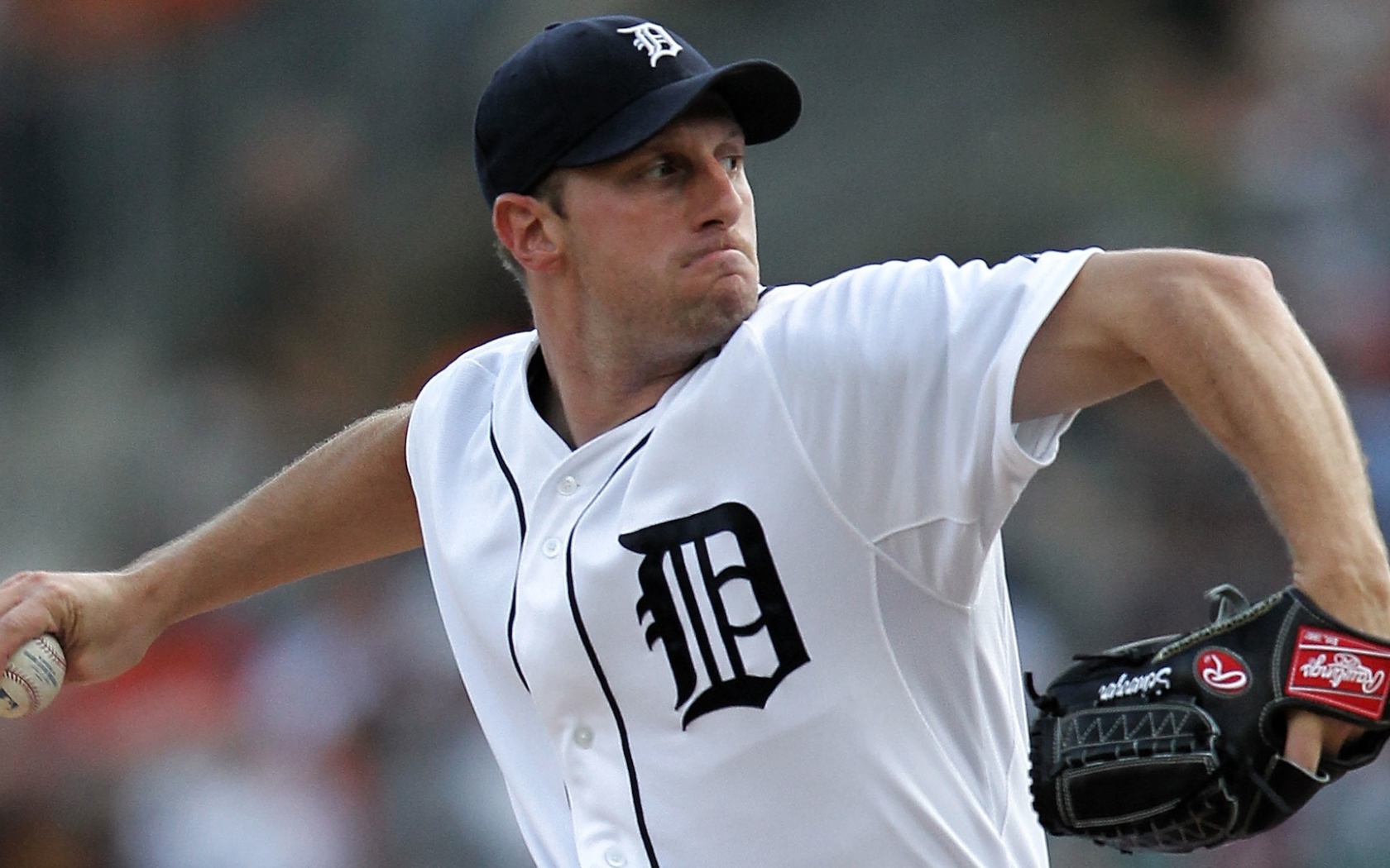 Макс Шетцер на бейсболе