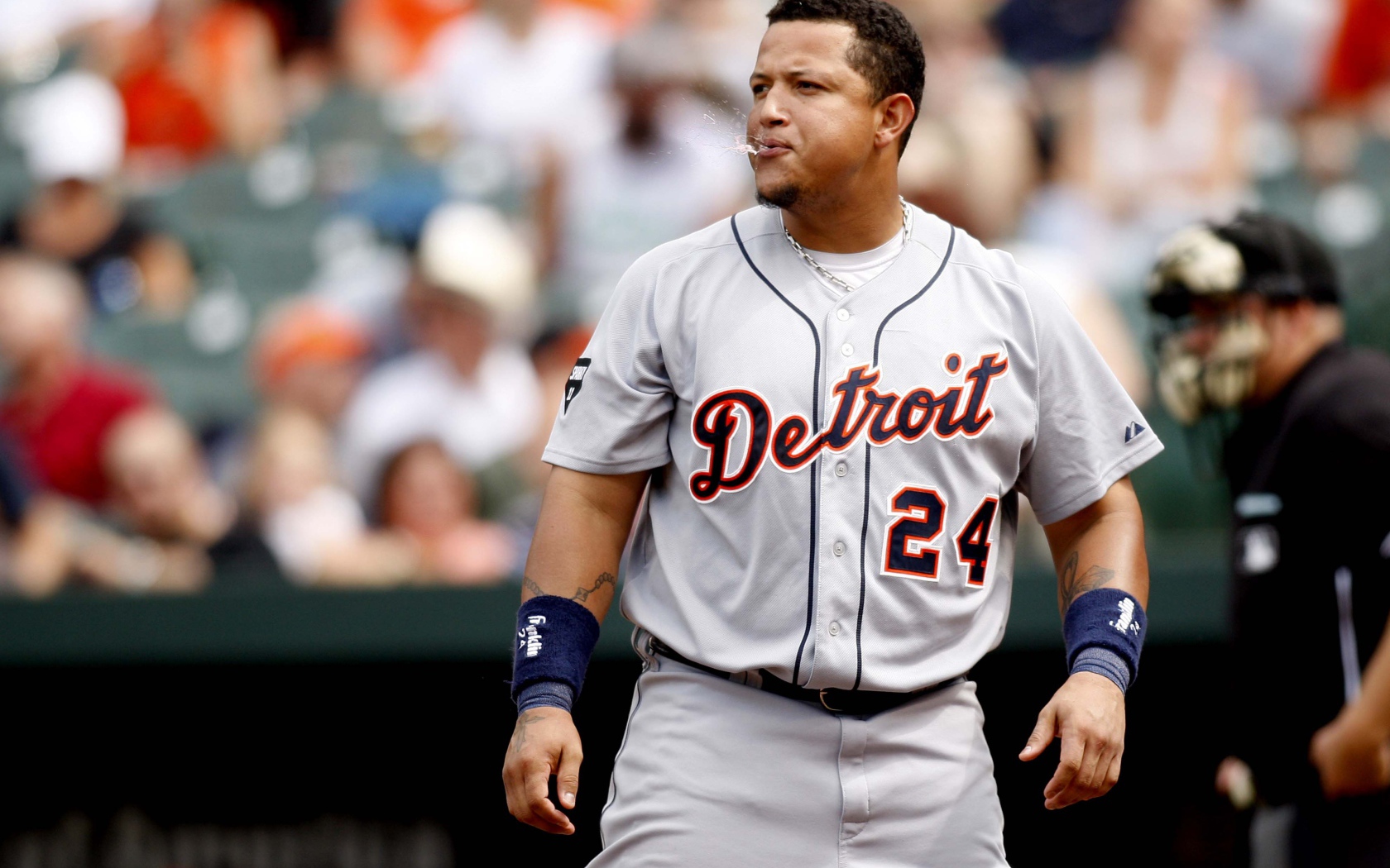 Мигуэль Кабрера из бейсбольной команды Детройта