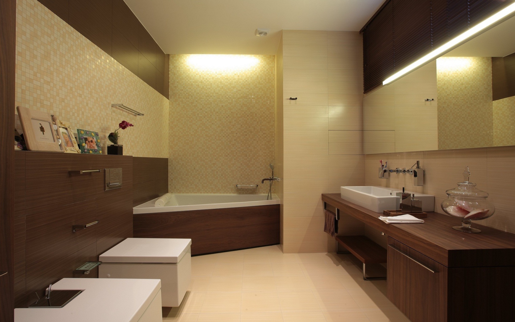 Аккуратная ванная комната