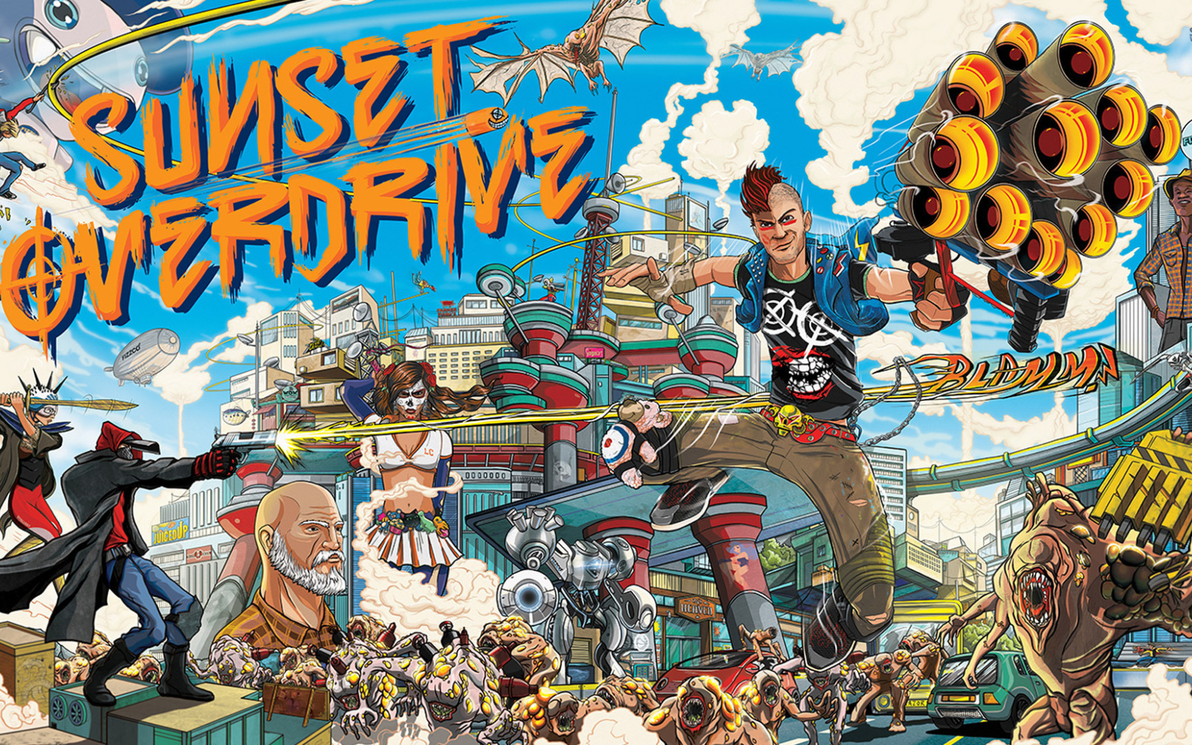 Новая игра Sunset Overdrive