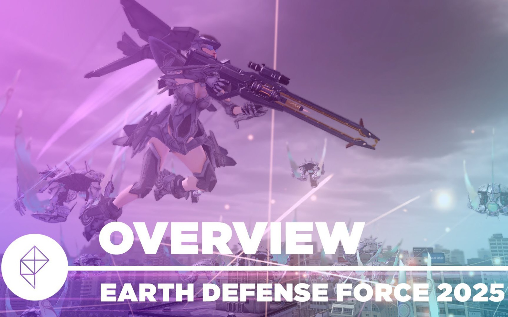 Постер игры Earth defense force 2025