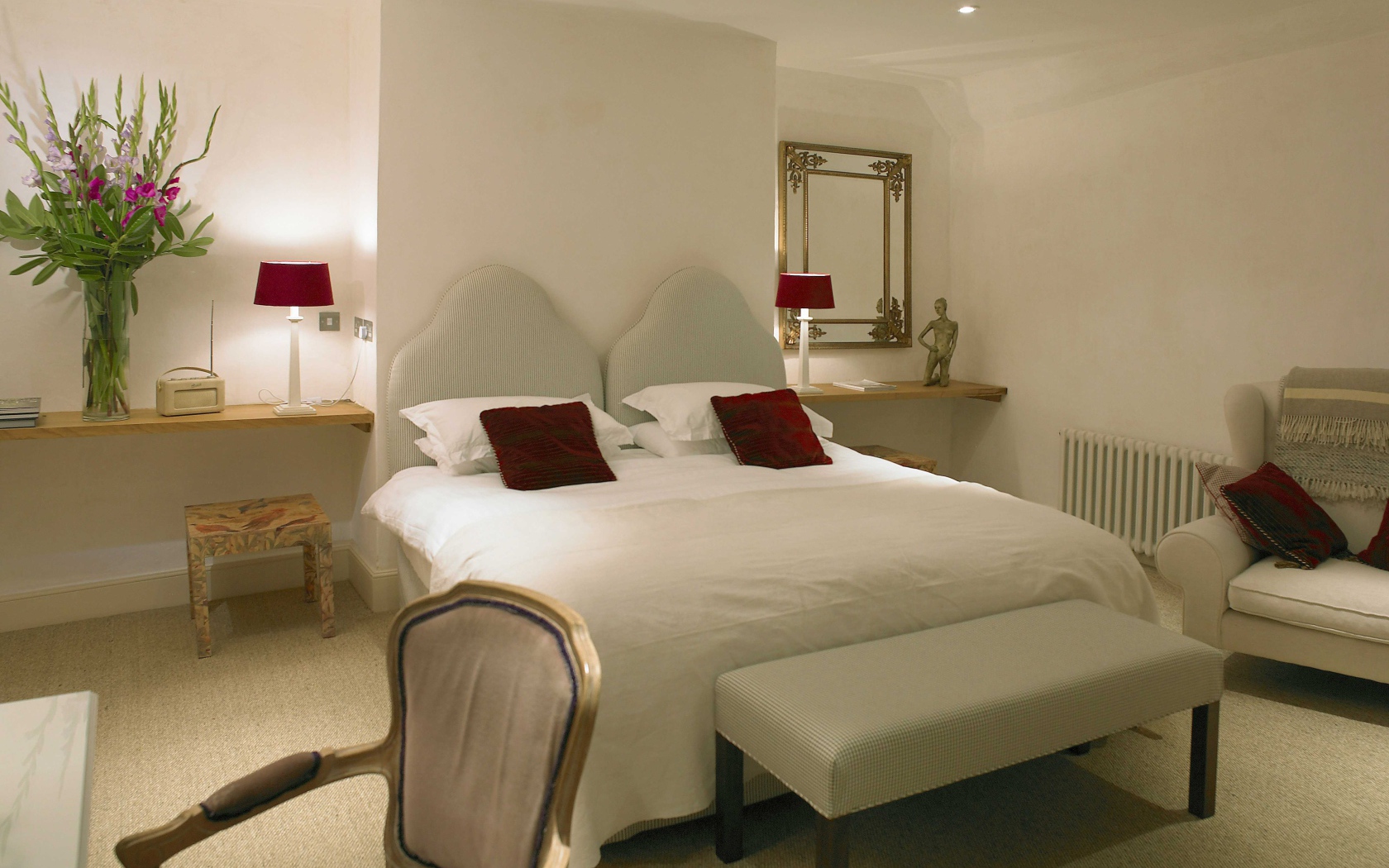 Романтический дизайн спальни