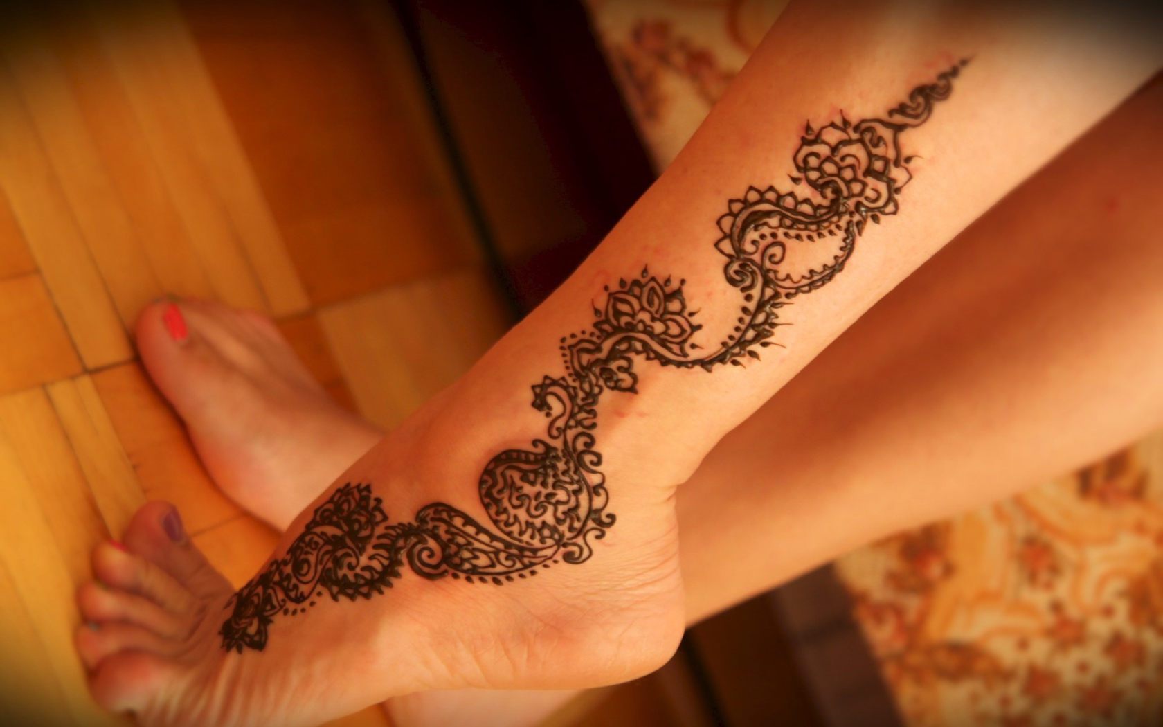 Татуировки на лодыжке