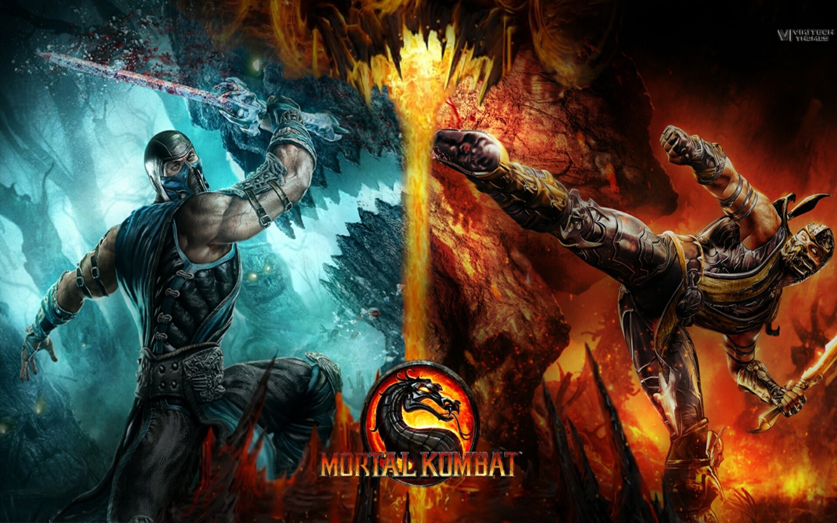 Сражение в игре Mortal Kombat X