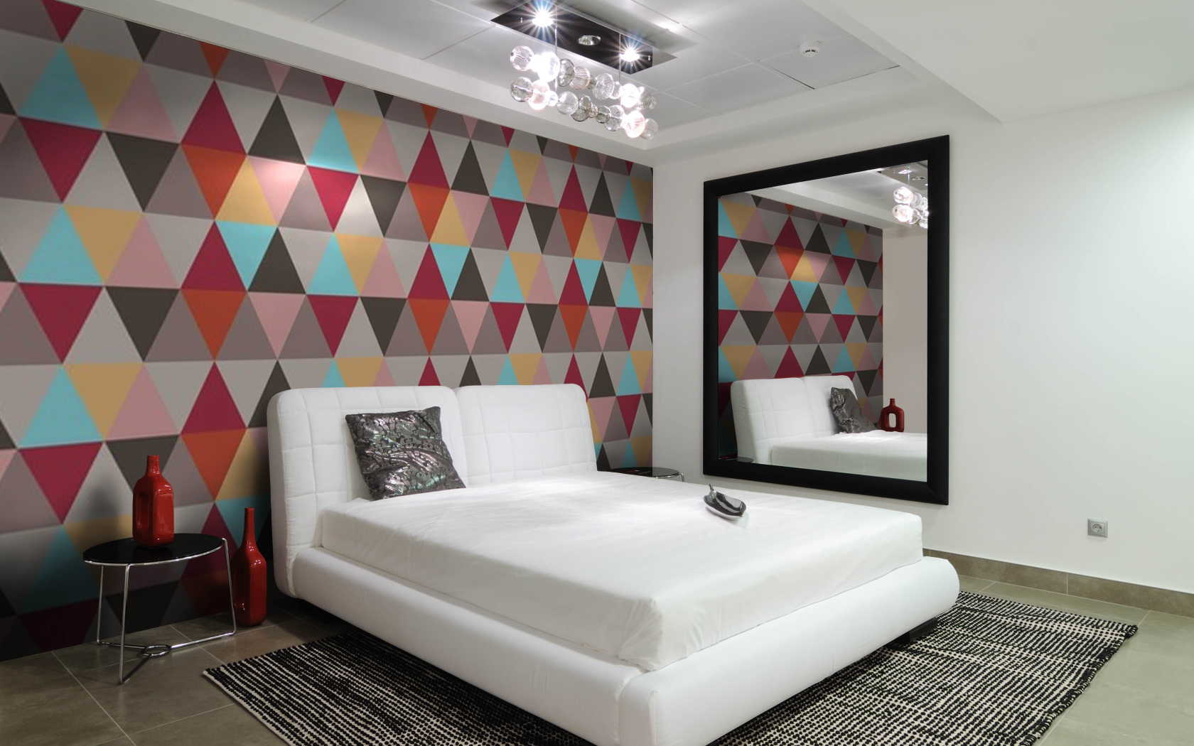 Спальня в стиле хайтек