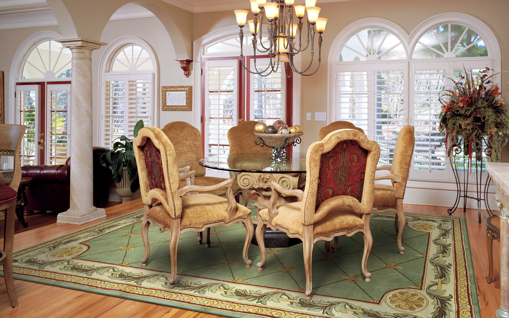 Мягкая мебель в столовой