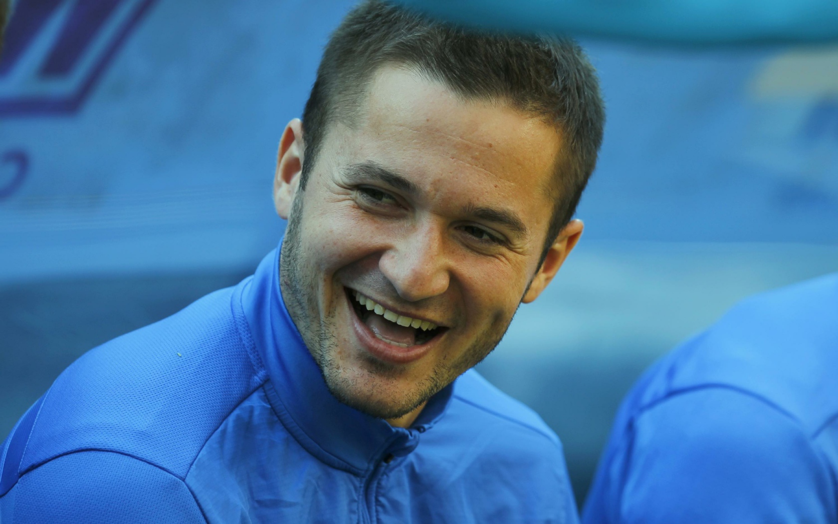 Полузащитник Зенита Виктор Файзулин на отдыхе