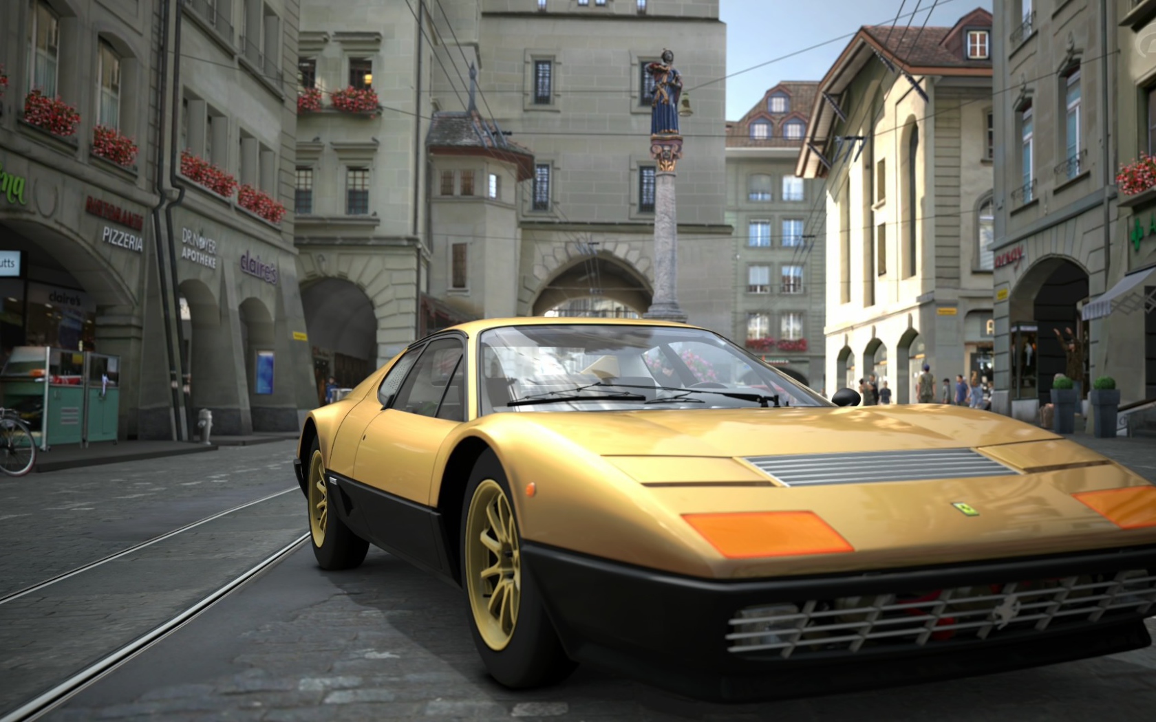 Город Берн в игре GT5