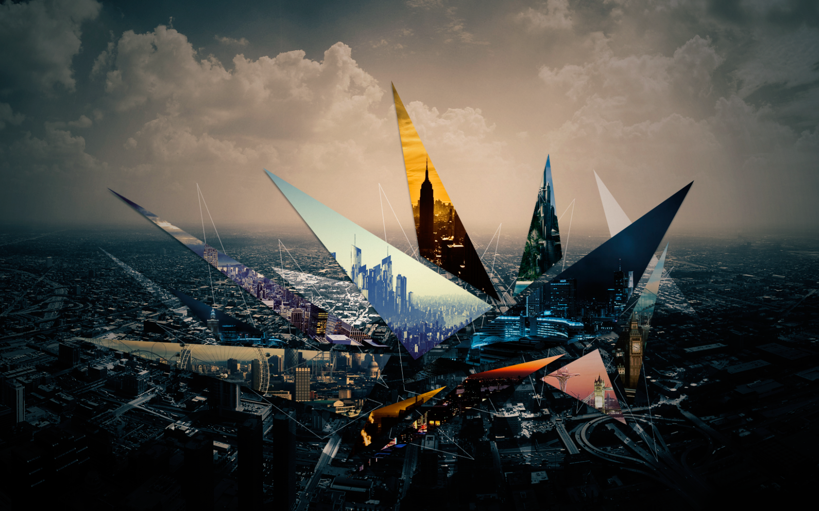 3Д структура в Нью-Йорке