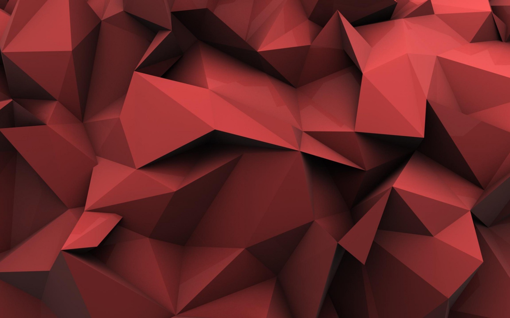 3Д структура красного цвета, абстракция