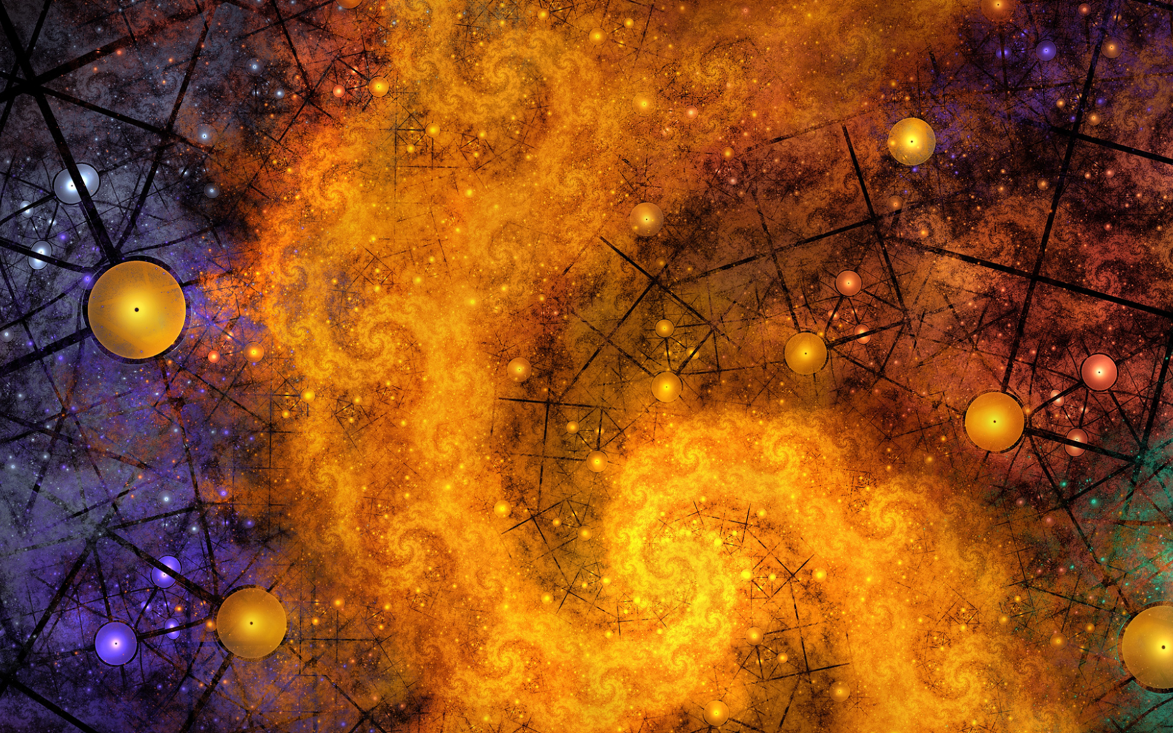 Абстрактная конструкция бесконечности