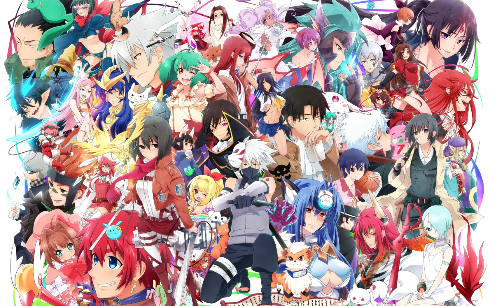 Абсолютно все герои аниме