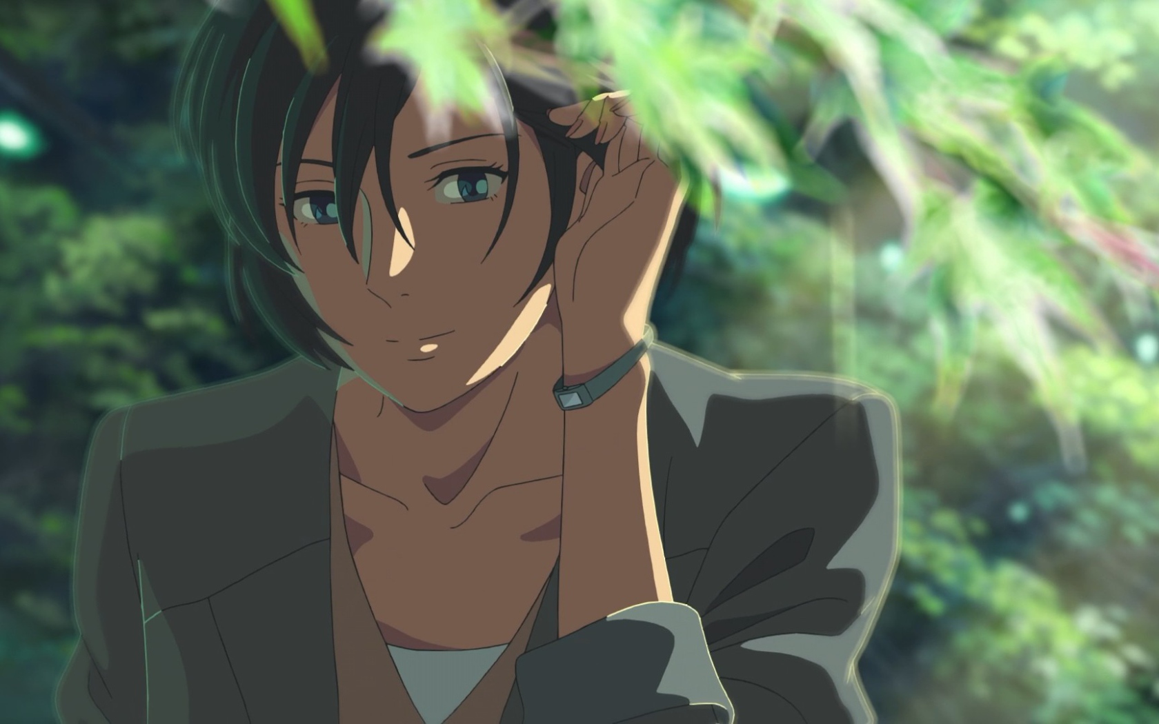 Персонаж аниме Сад изящных слов