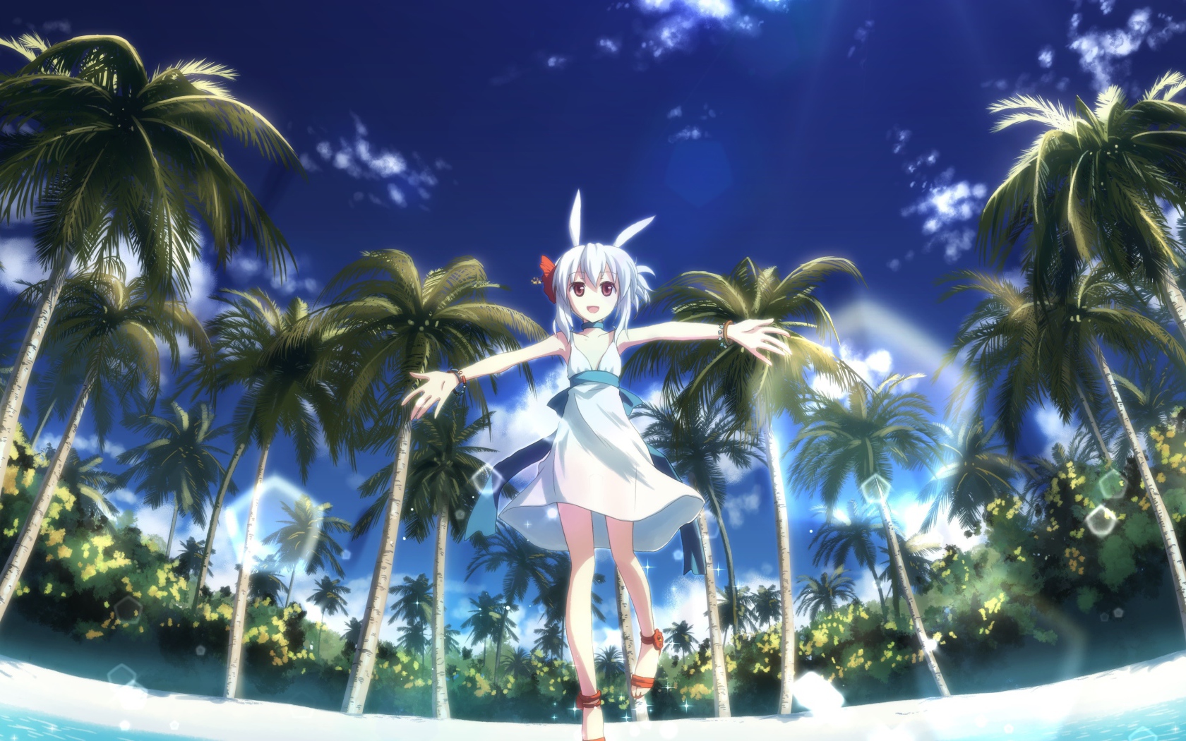 Девушка в аниме DJ Max