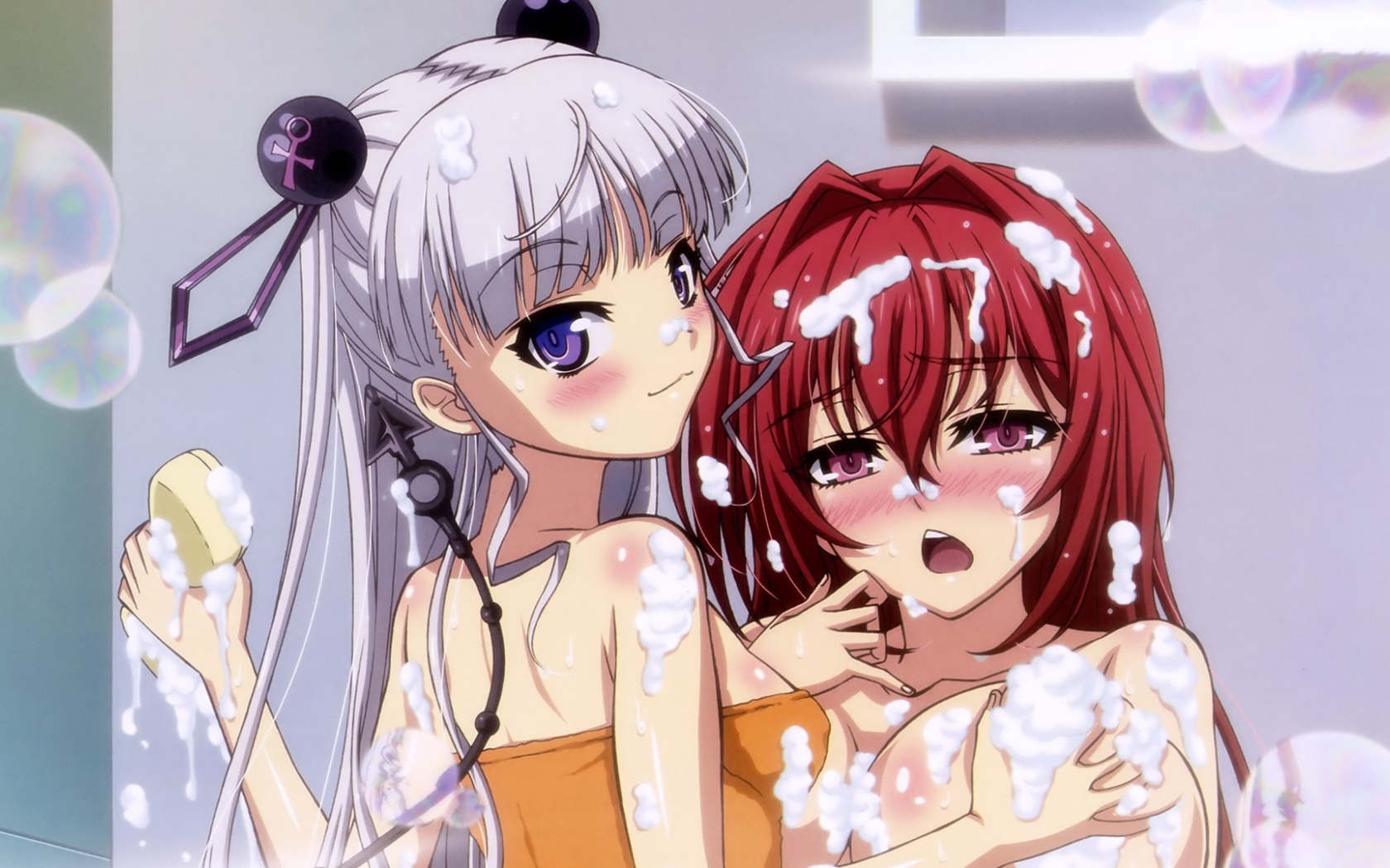 Девушки аниме в душе, манга По велению адской сестры