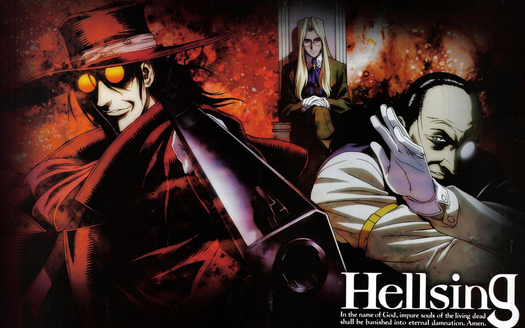 Аниме сериал Hellsing