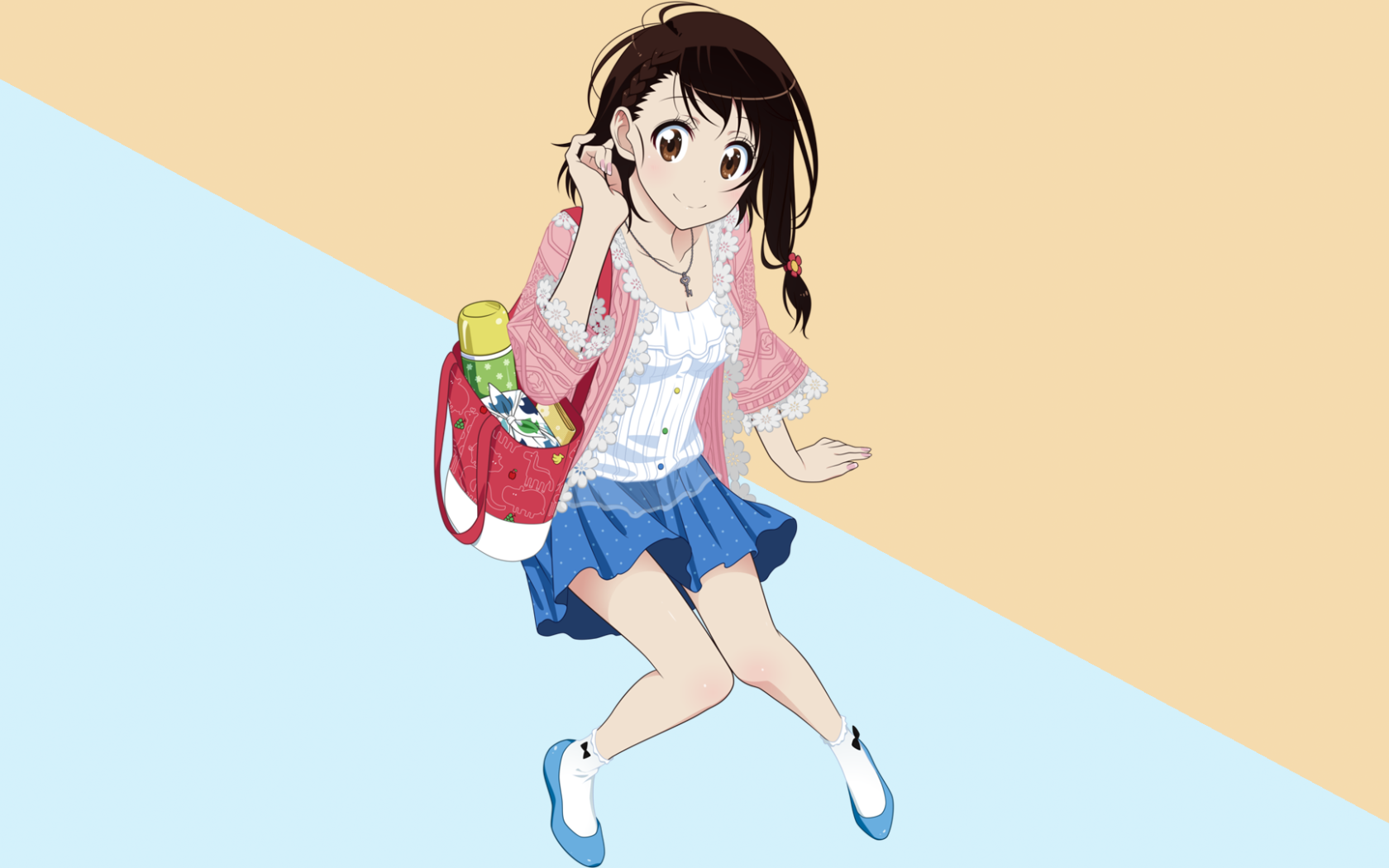 Милая девушка аниме Nisekoi