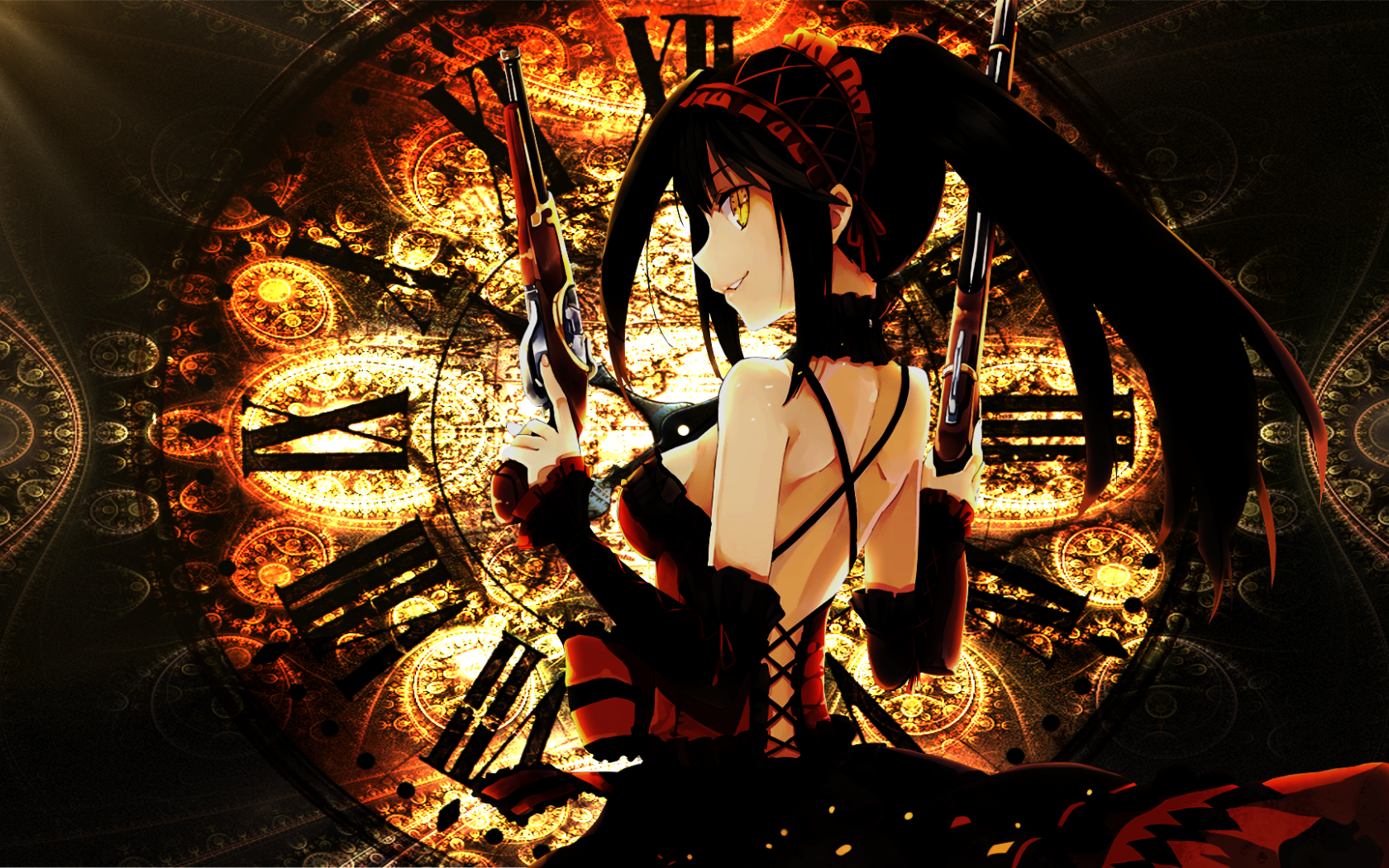 Опасная девушка из аниме Date A Live