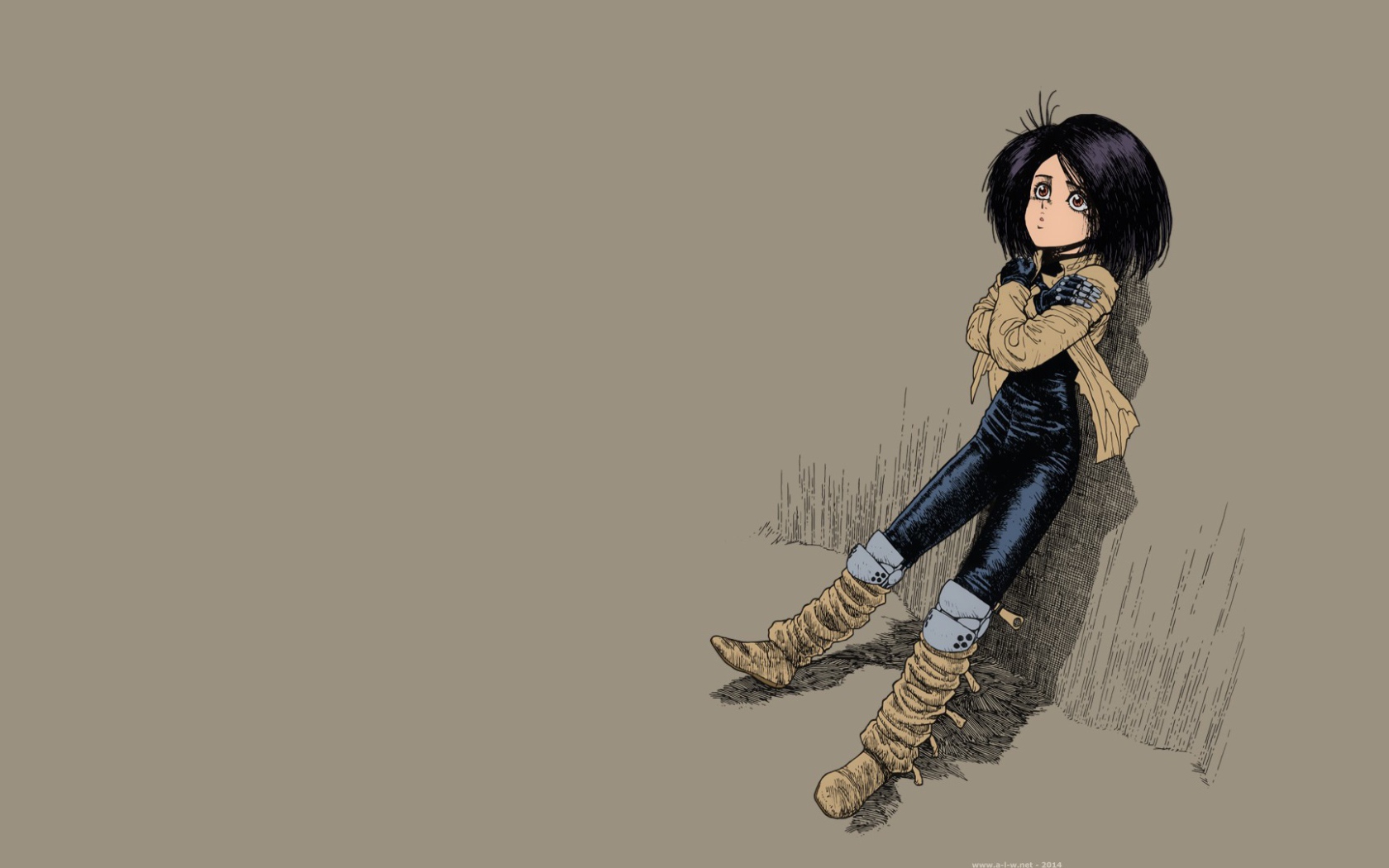 Галли из аниме Battle Angel Alita
