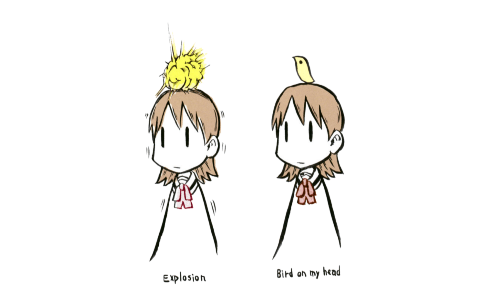 Девочки из аниме Нитидзё