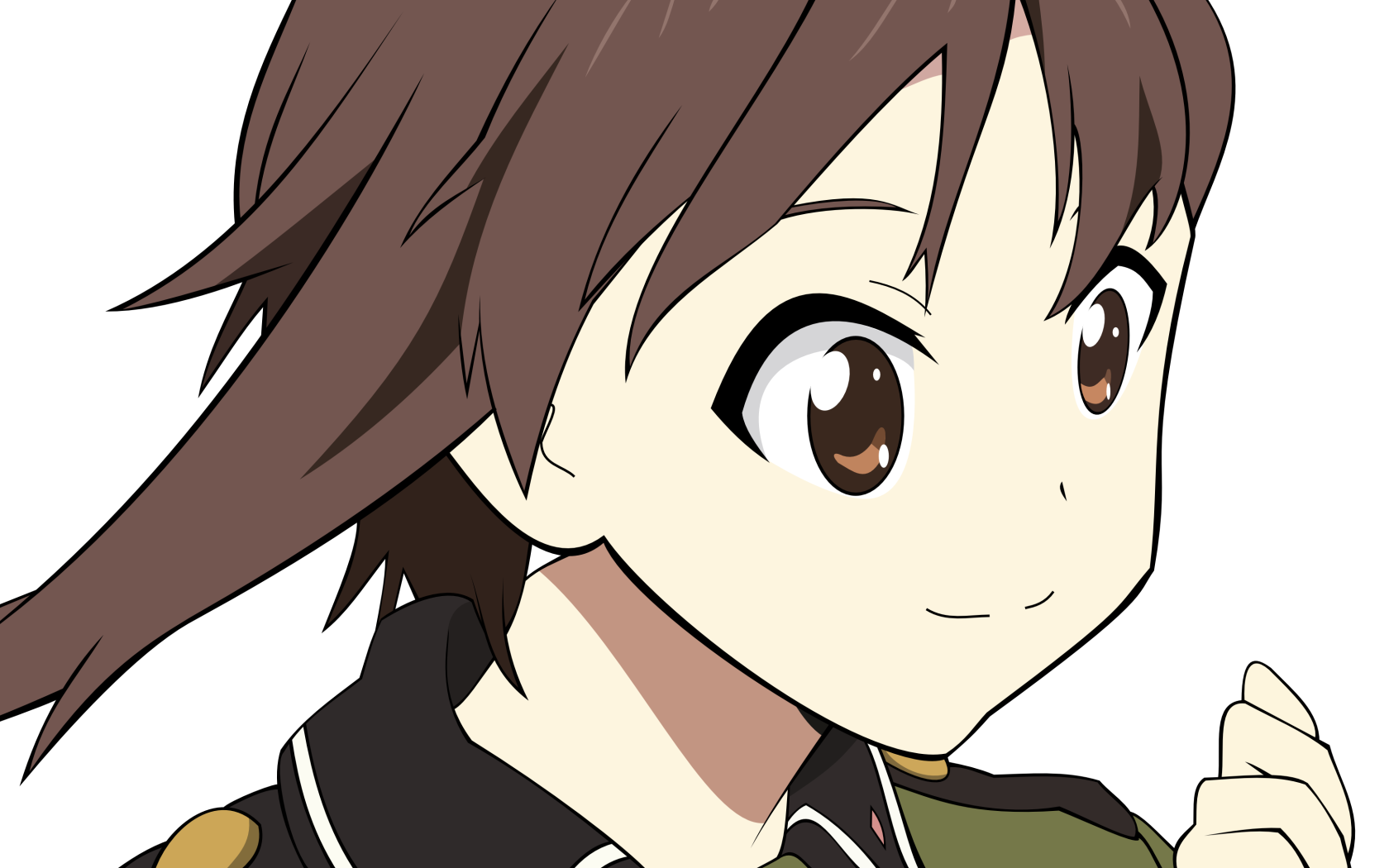 Девочка из аниме Звуки небес