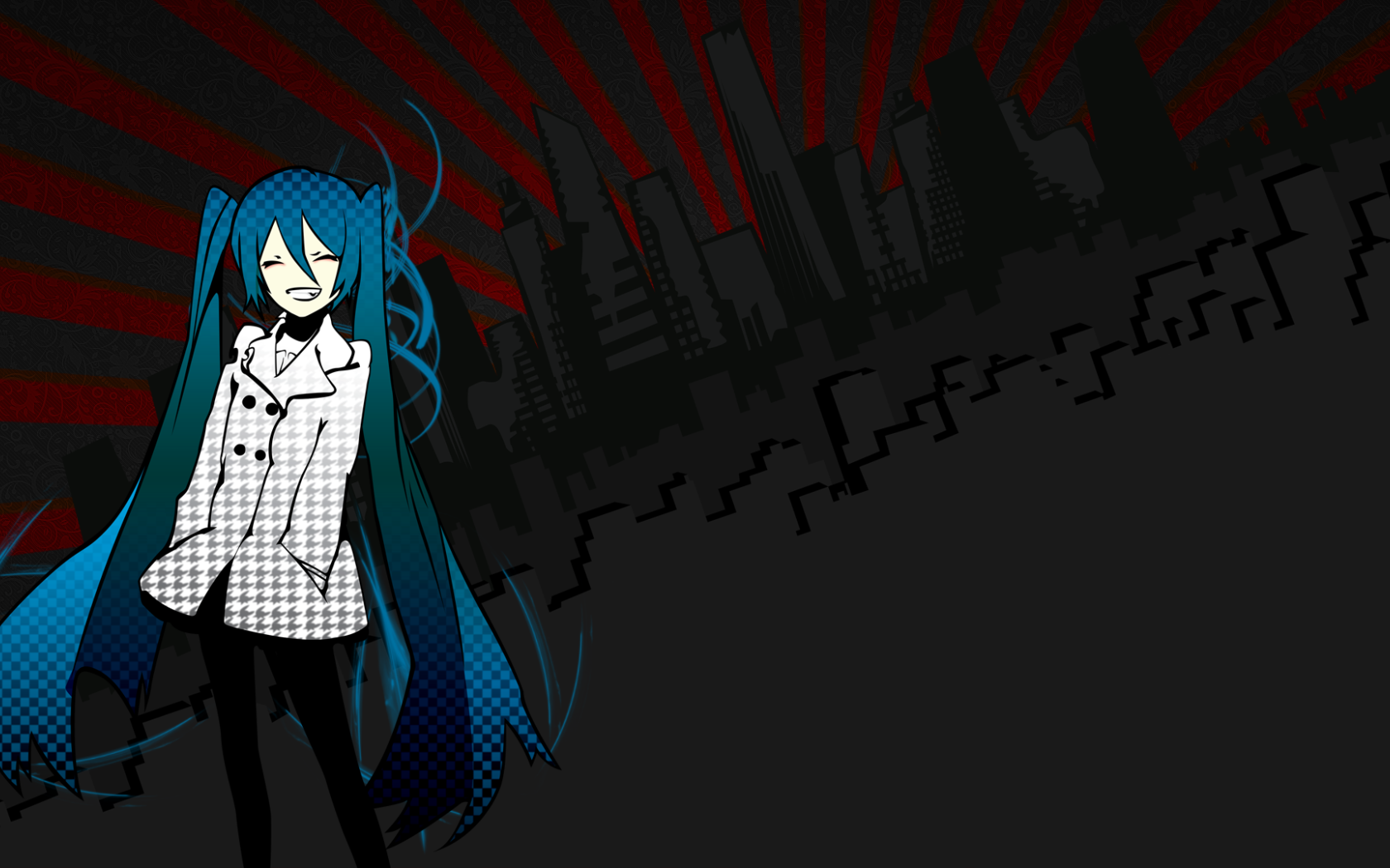 Синеволосая Хатсунэ Мику, аниме