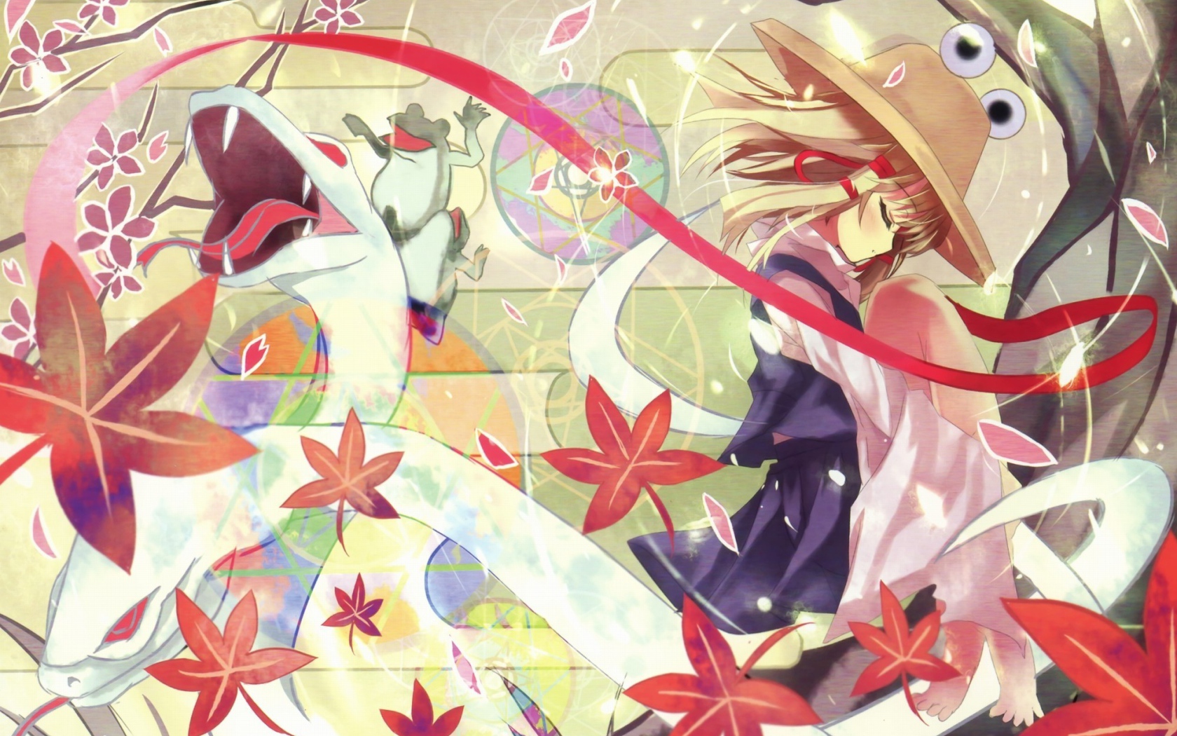 Владыка природы, богиня Сувако Мория в аниме