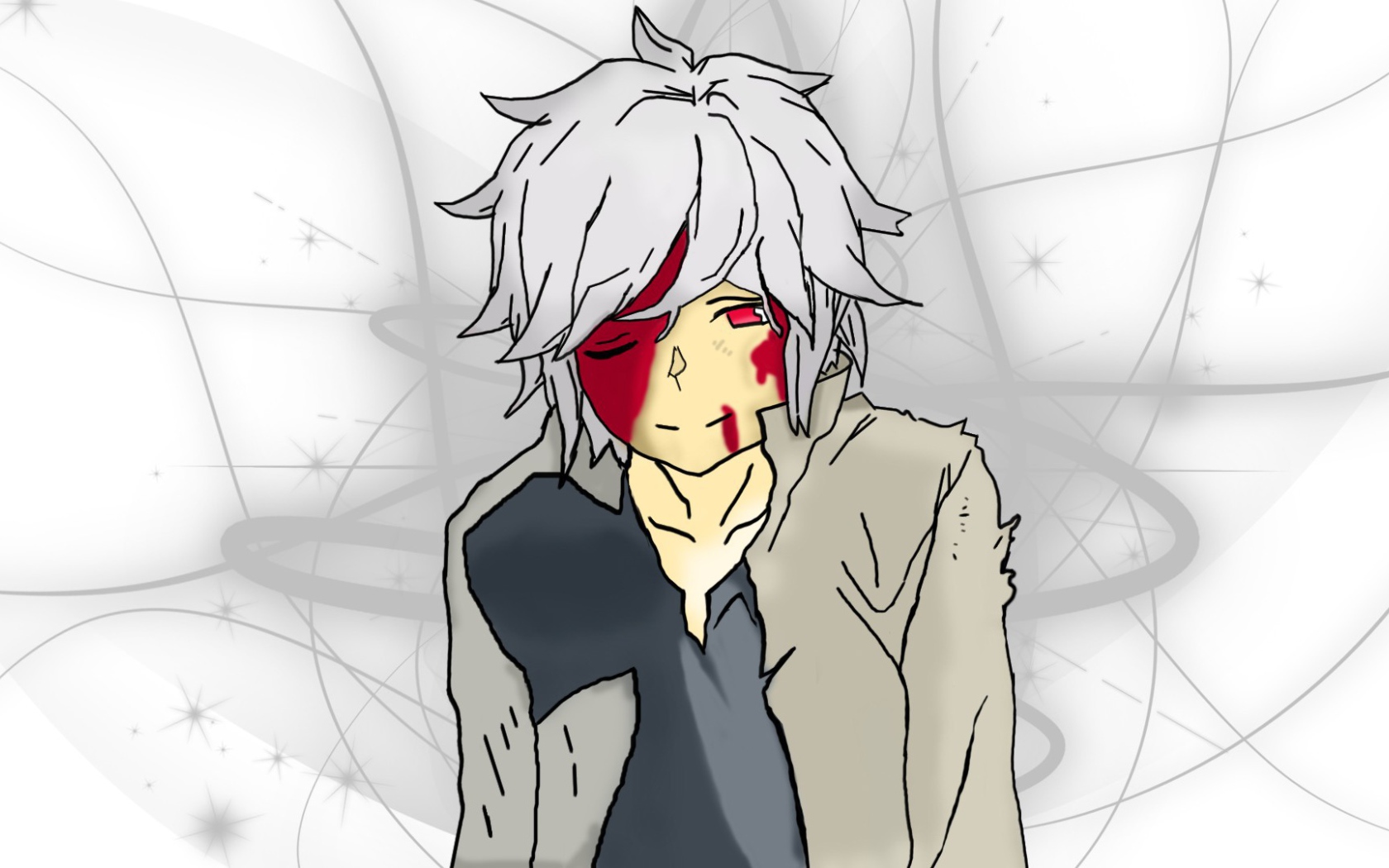 Парень из аниме Может, я встречу тебя в подземелье