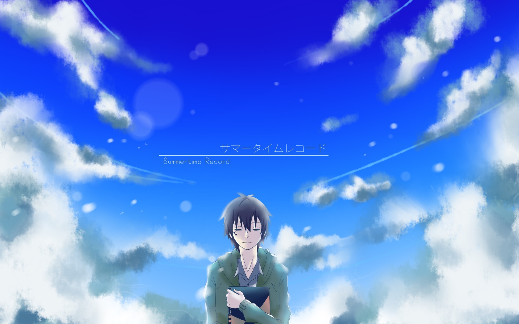 Парень на фоне неба, Kagerou Project аниме